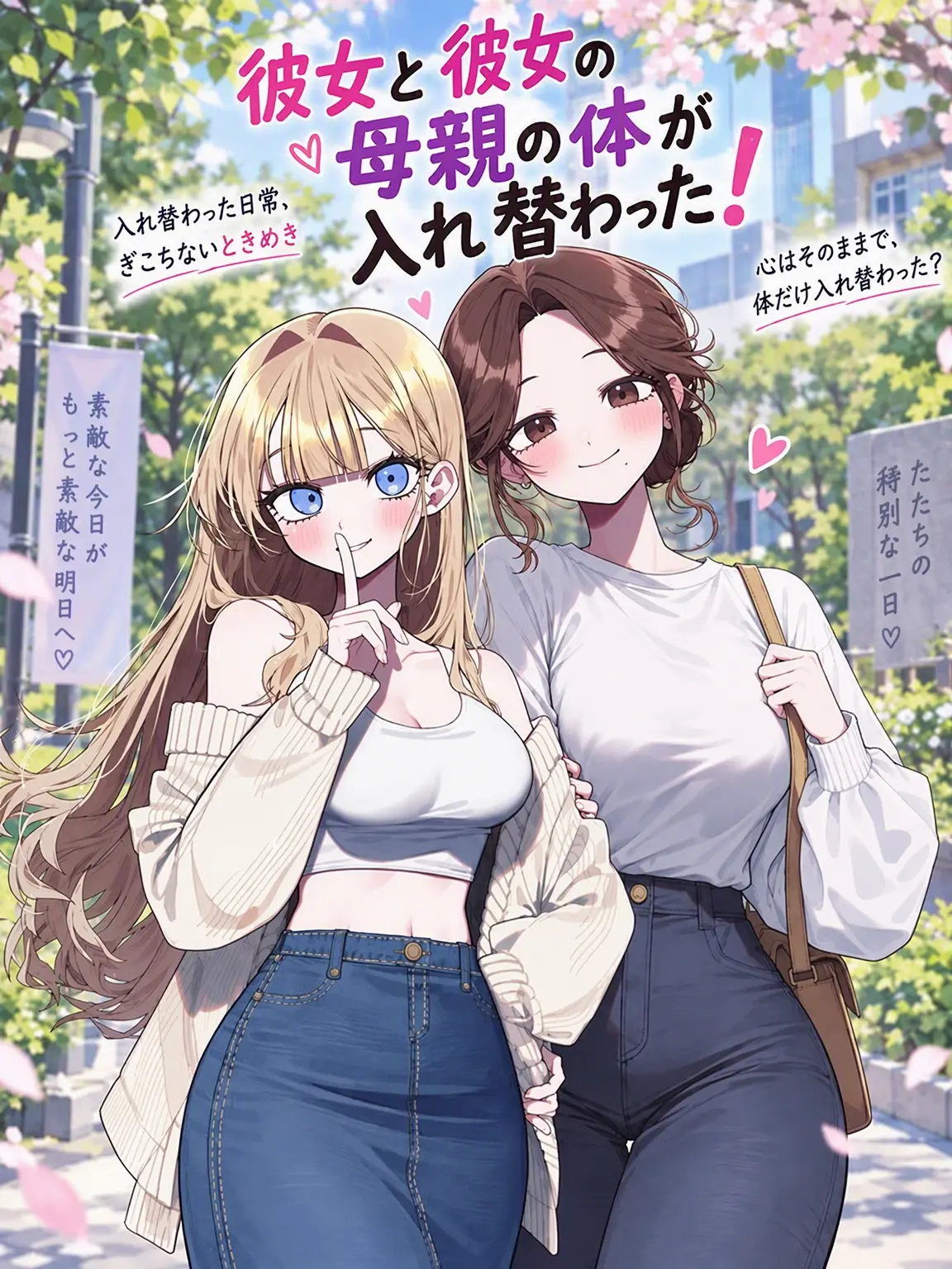 HaveAFun의 彼女と彼女の母親の体が入れ替わった！