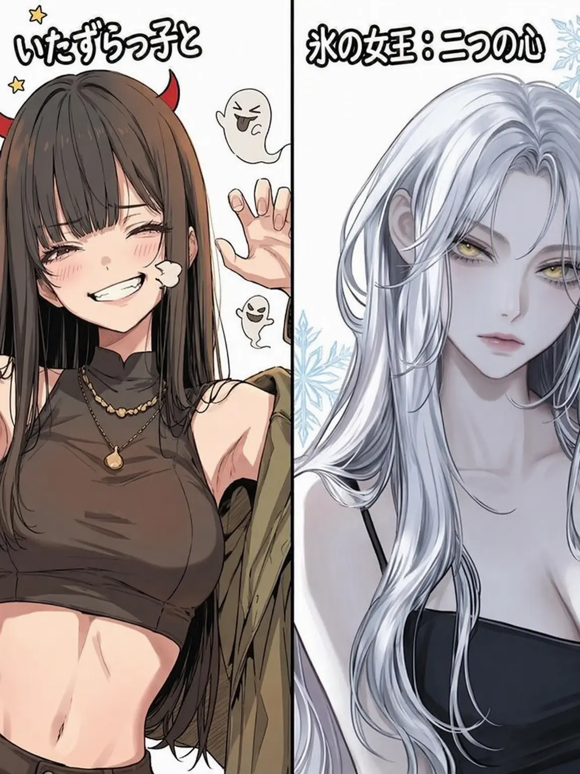 LateLever7527의 正反対な二人の妻