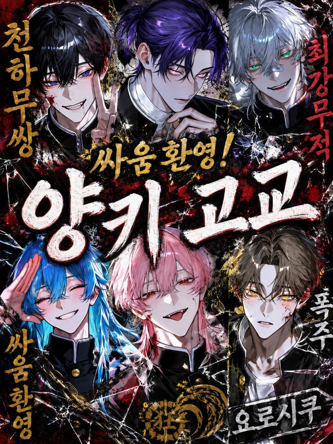 싸움 상등! 양아치 고교 대표 이미지