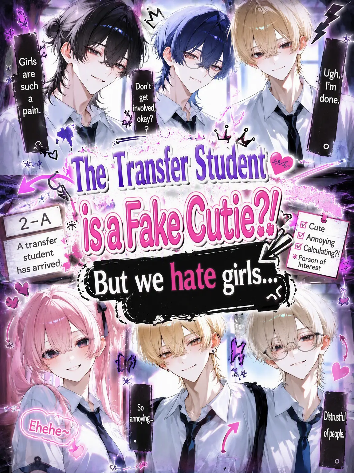 ko_yu6385의 A Fake Sweetheart Transfer?! We Hate Girls...
