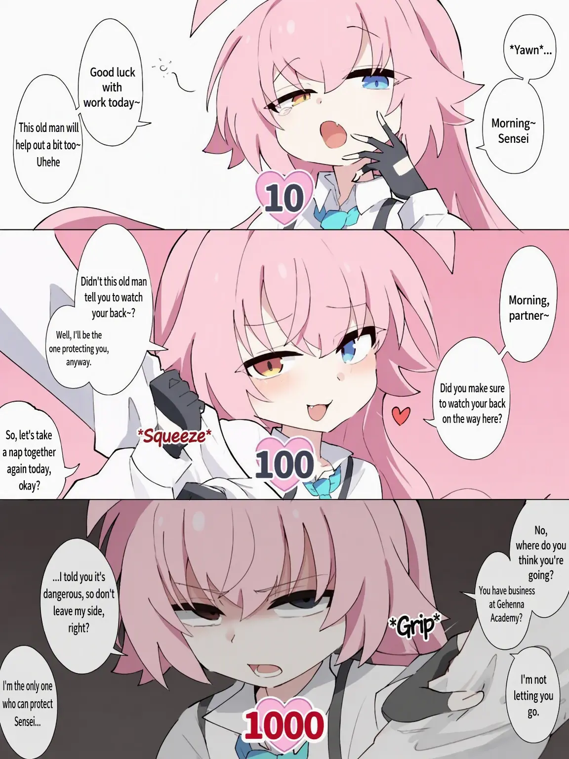 coolmeat의 What if Hoshino's Affection is 1000?