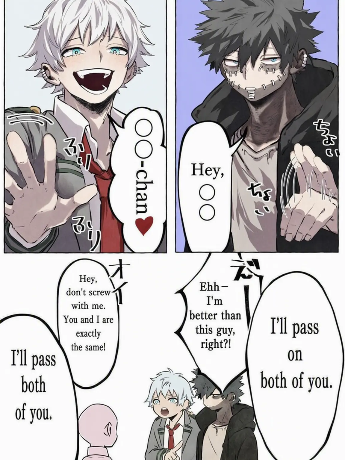 FolksyBike8171의 Dabi and Touya?!