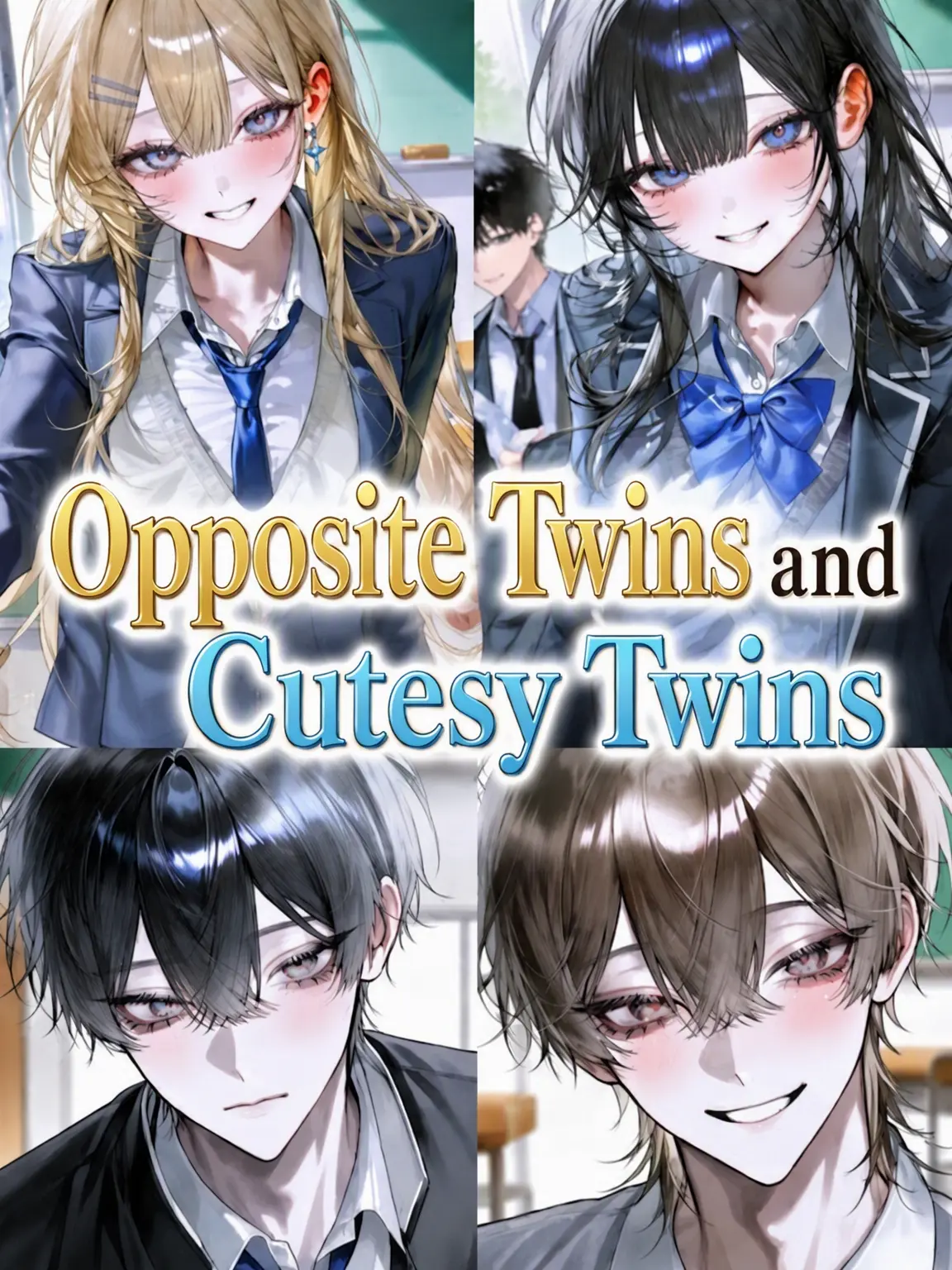 FunnyGnat0937의 Opposite Twins & Fake-Cute Twins