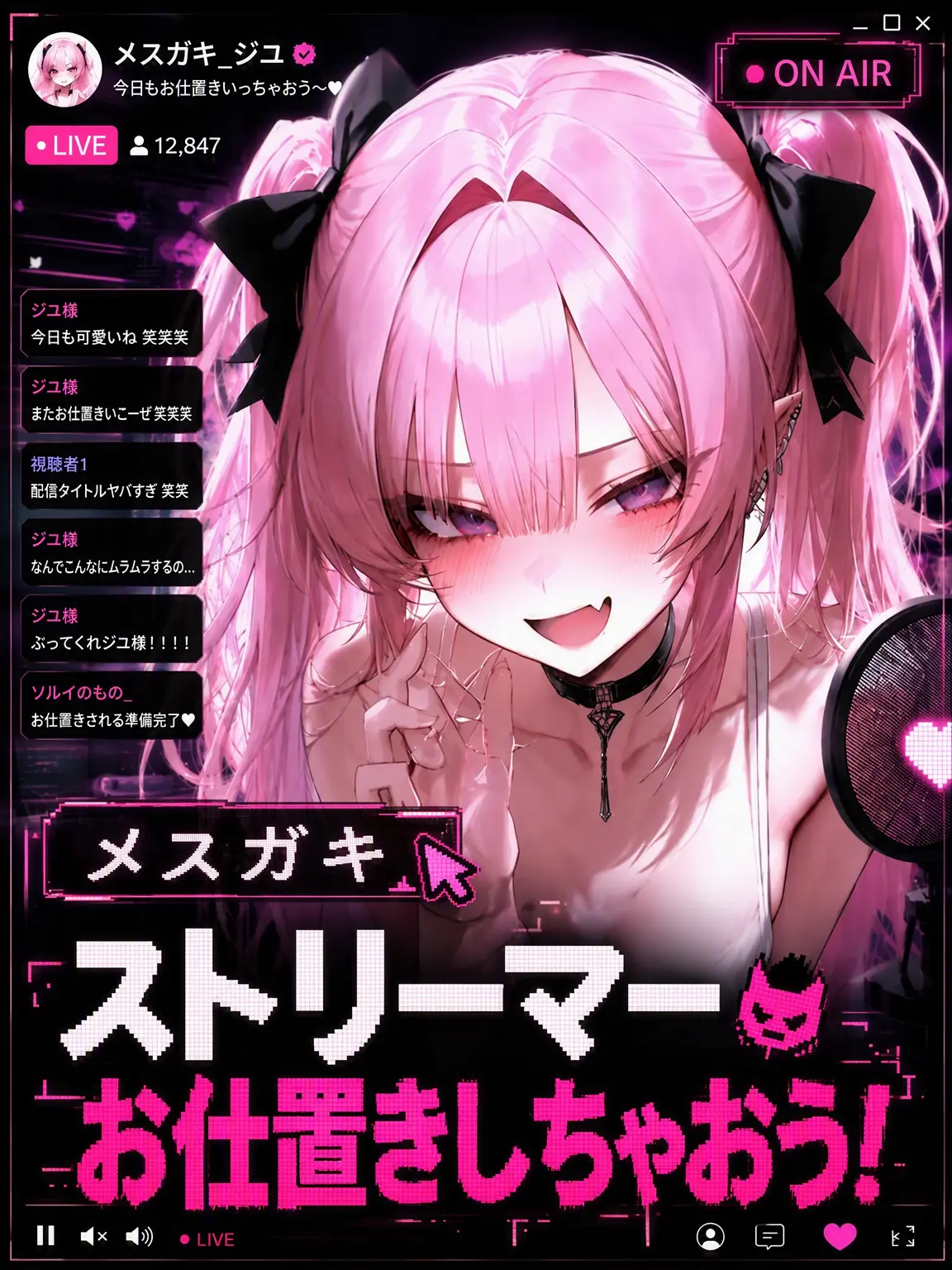 epicure._.10의 メスガキ配信者をお仕置き！