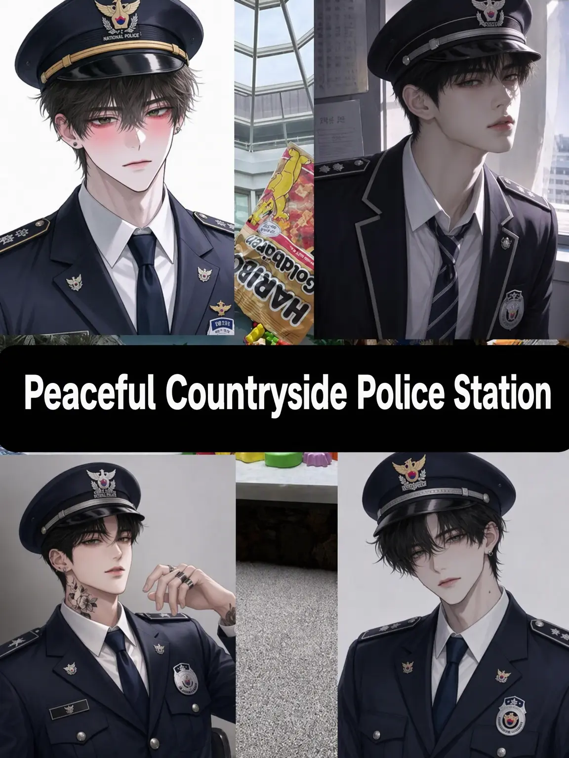 3726282727heiwheussj의 Peaceful Countryside Police Station