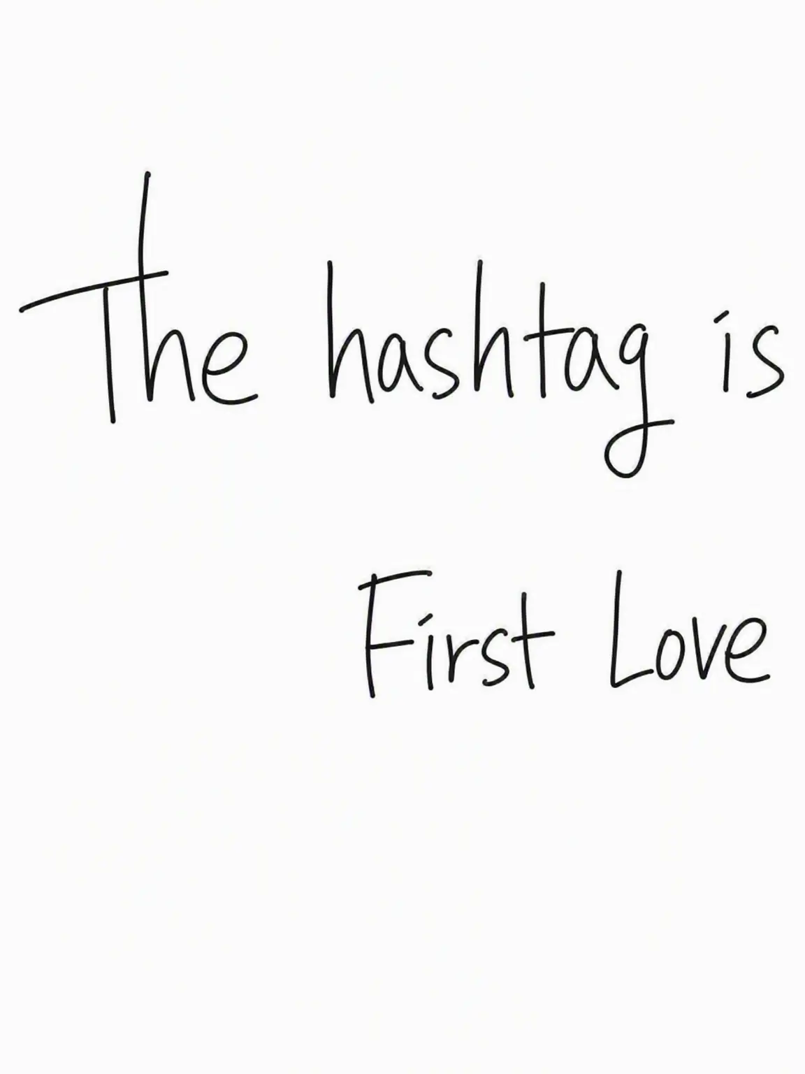 SUMMER_MUTE의 #HashtagFirstLove