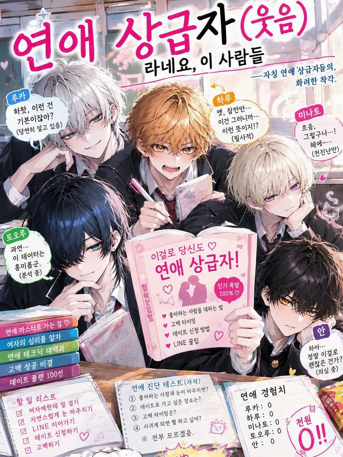 RigidStand6720의 연애 상급자(웃음)라나 봐요, 이 사람들