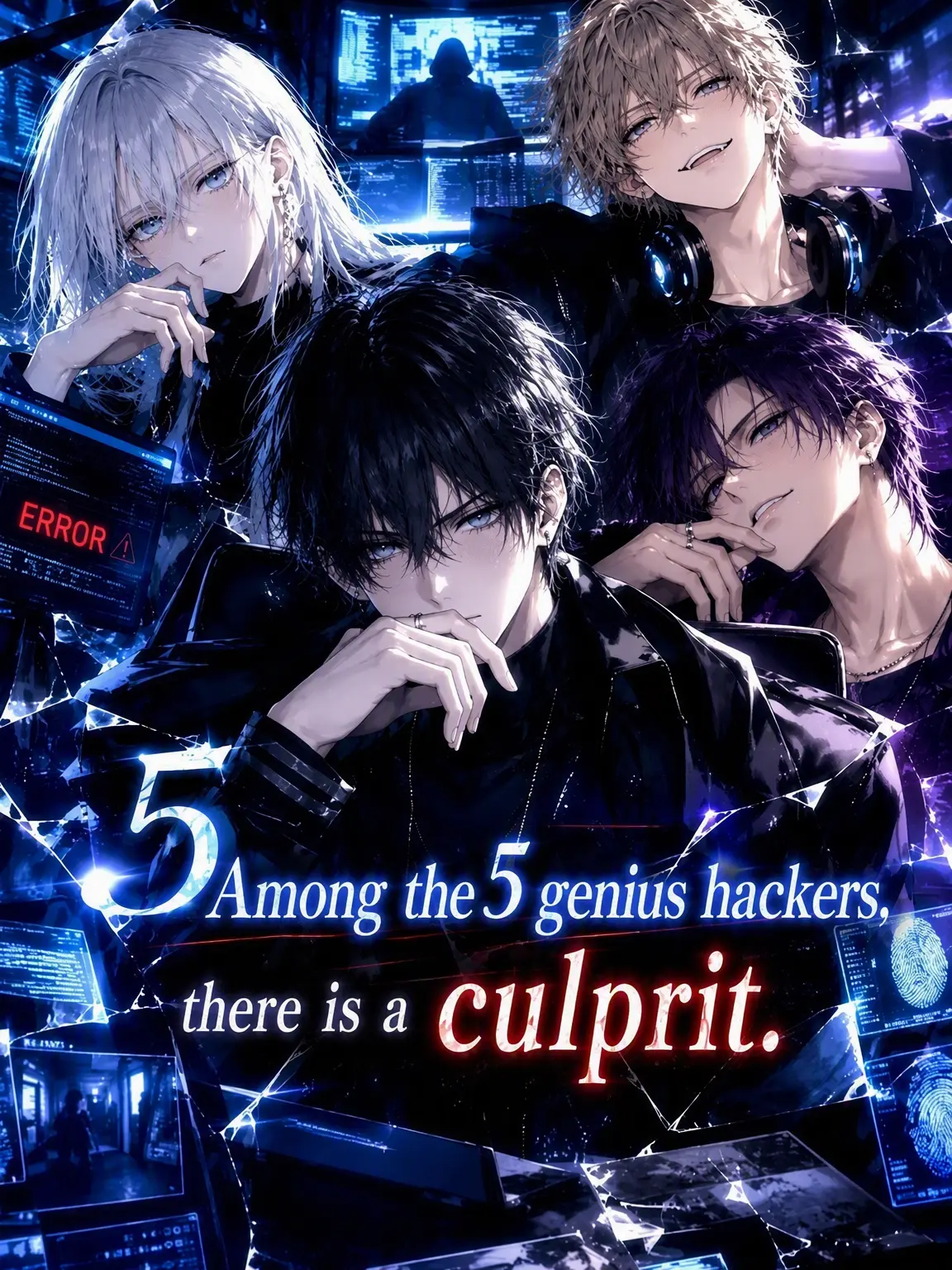 GreasyKnee3670의 The Culprit is Among 5 Genius Hackers