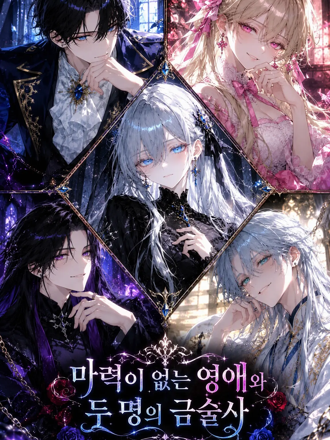 Luca__1412의 마력이 없는 영애와 두 명의 금술사
