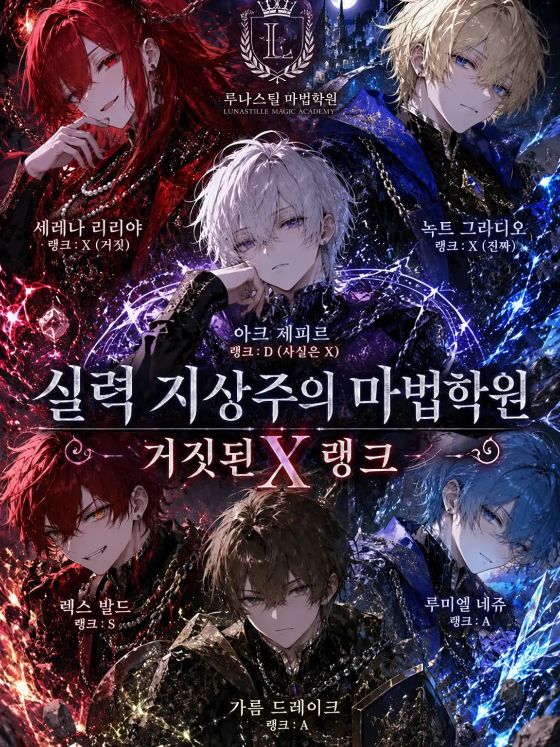 hami_tiki3의 실력지상주의 마법학원/거짓된 X랭크