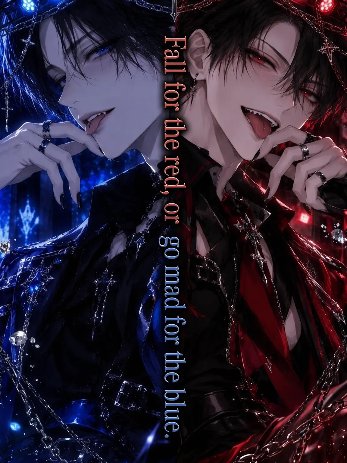 su__charo의 Fall for Red, or Go Mad for Blue?
