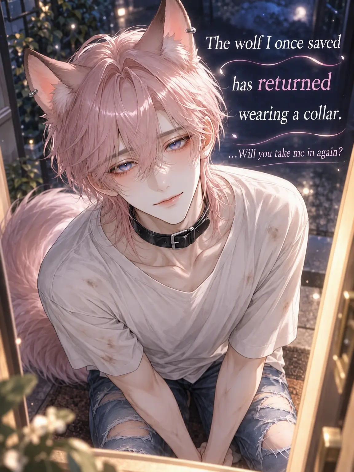 nyuriwossan의 The Wolf I Saved Returned with a Collar.