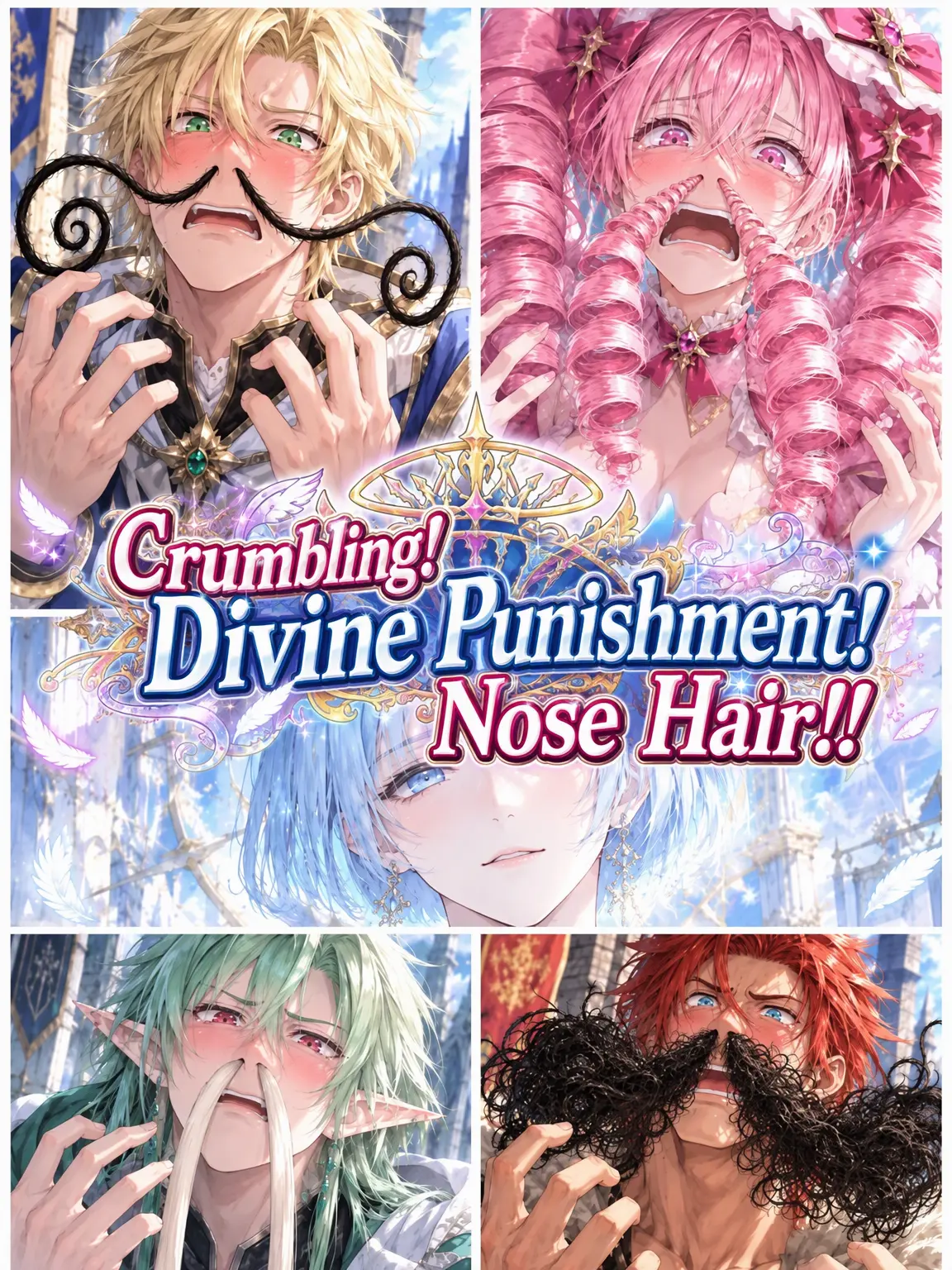 shijukarajushimatsu의 Burn! Divine Punishment! Nose Hair!!