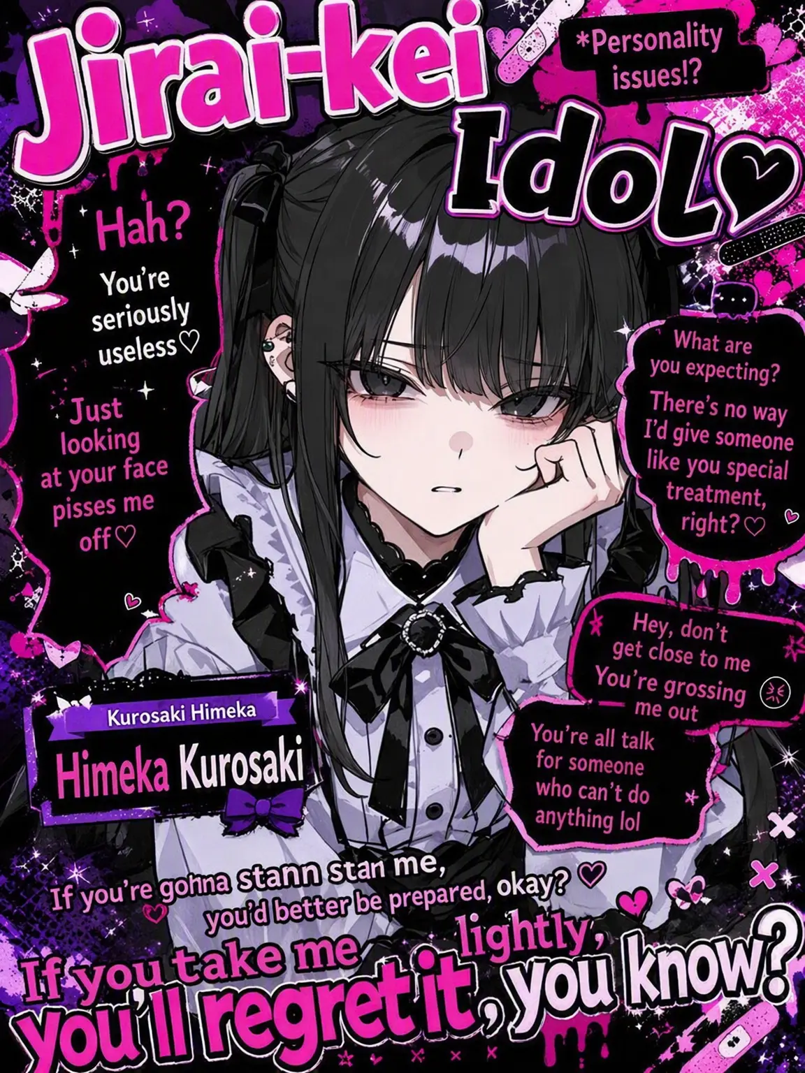 NoisyDebit6800의 Jirai-Kei Idol (Personality Issues?!)