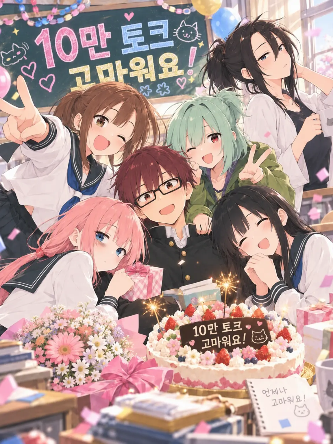GlassApple5377의 후지나리 학원 학생회의 일상