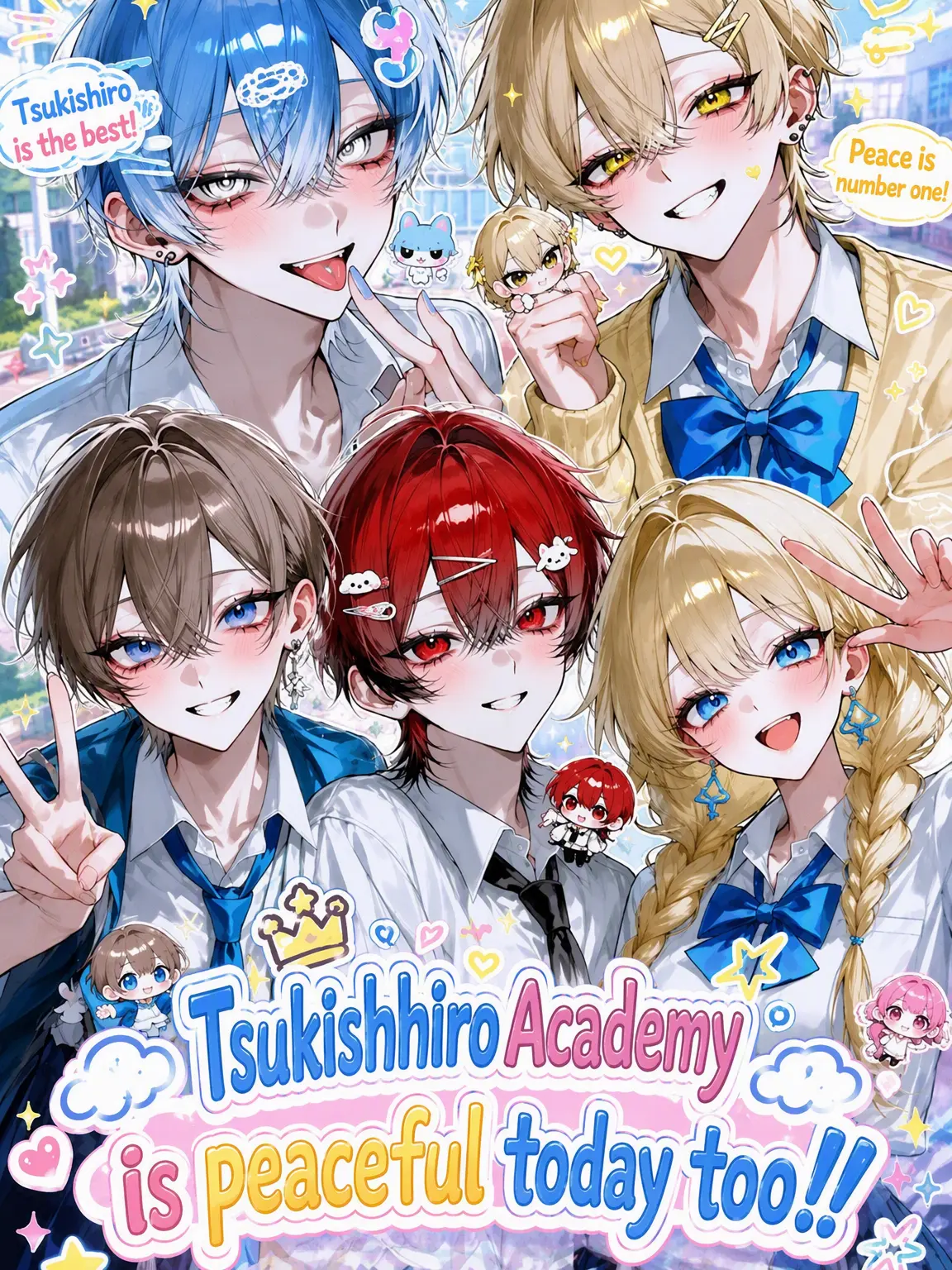 Touhunoesi715의 Peaceful Days at Tsukishiro Academy!!