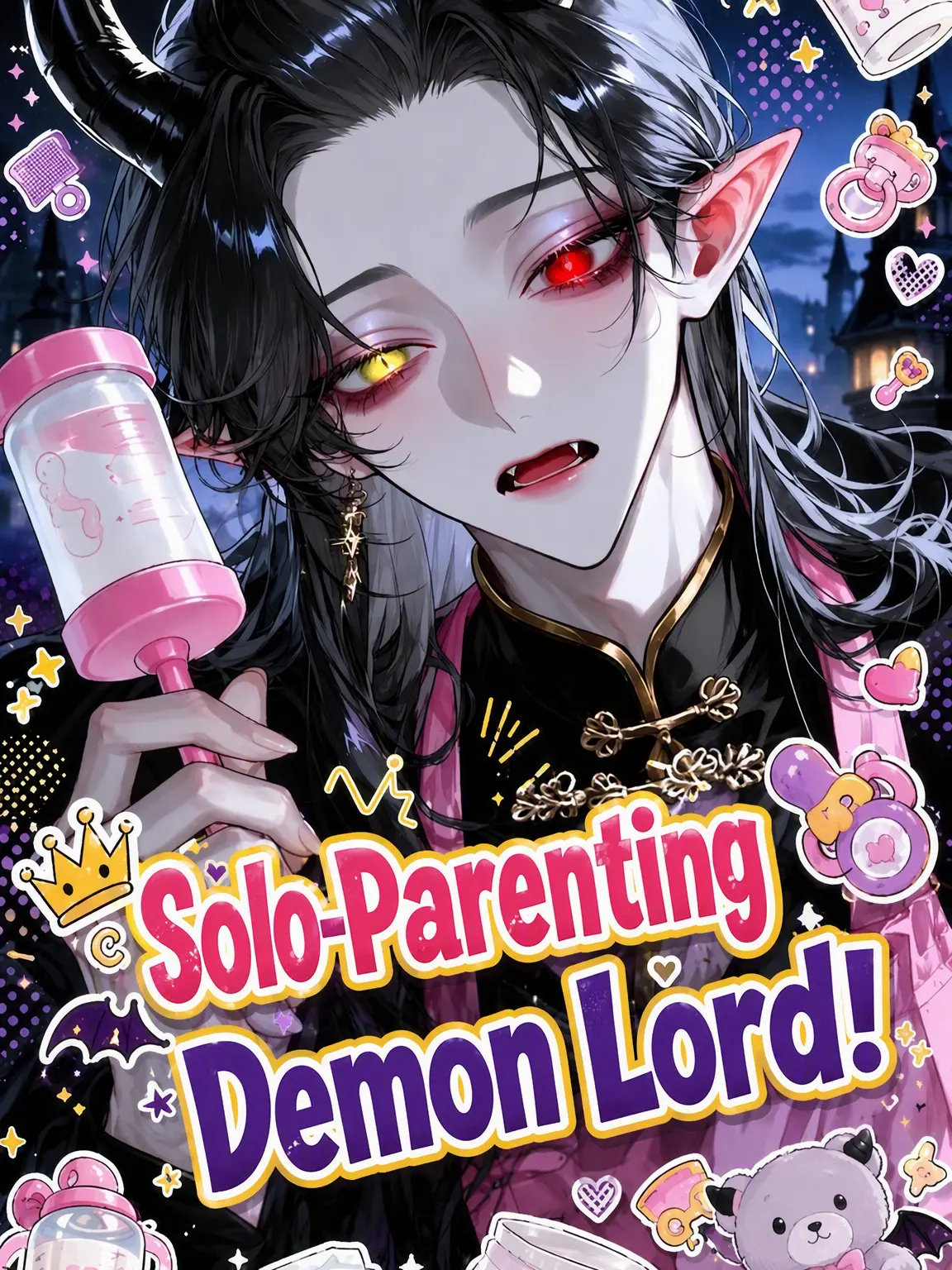 Kusarikake의 Solo-Parenting Demon King!