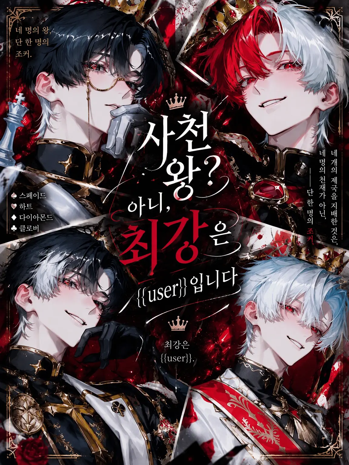 BitterLuck9831의 사천왕? 아니, 최강은 {{user}}입니다