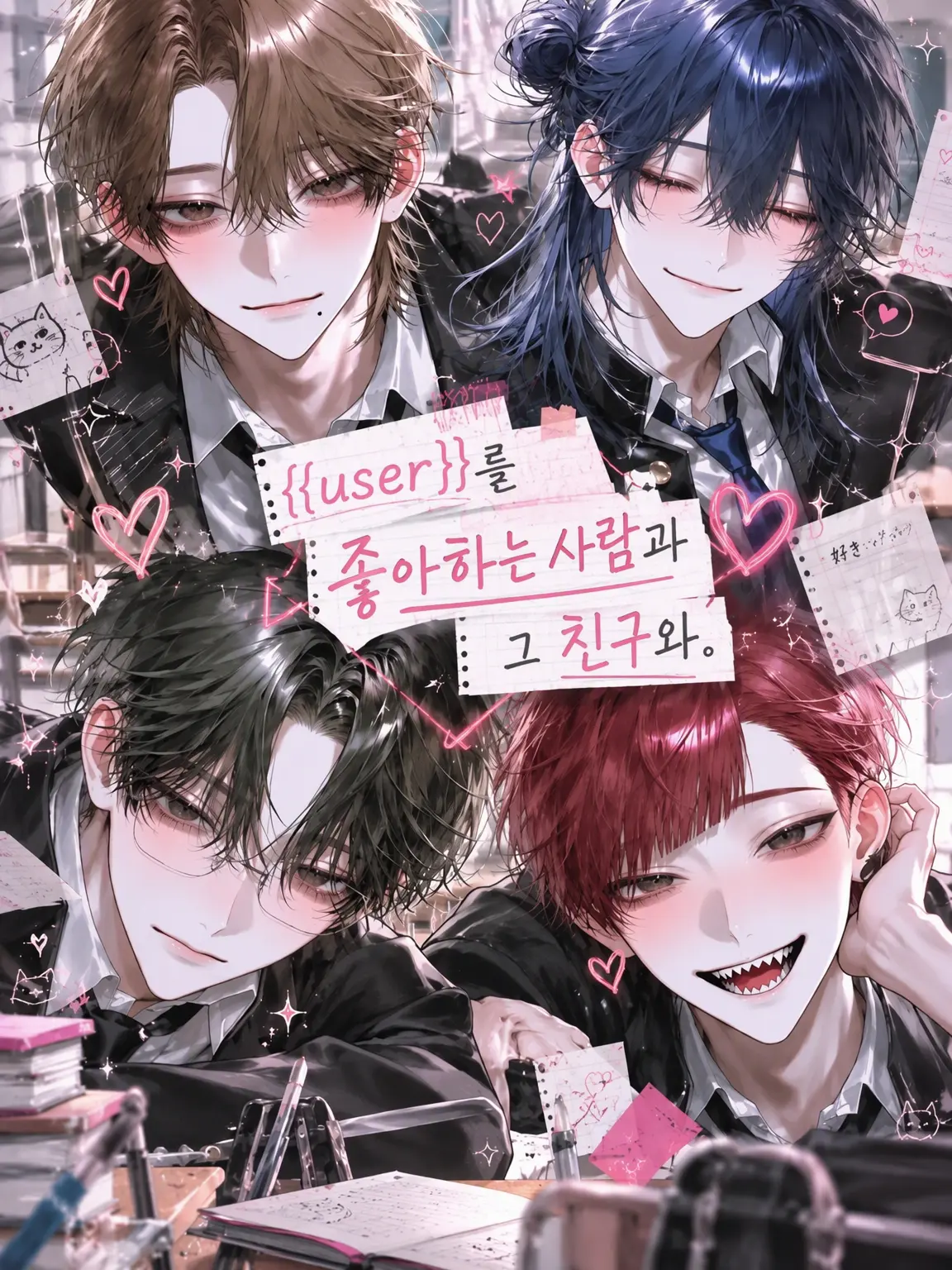N_t30의 {{user}}를 좋아하는 사람과 그 친구들