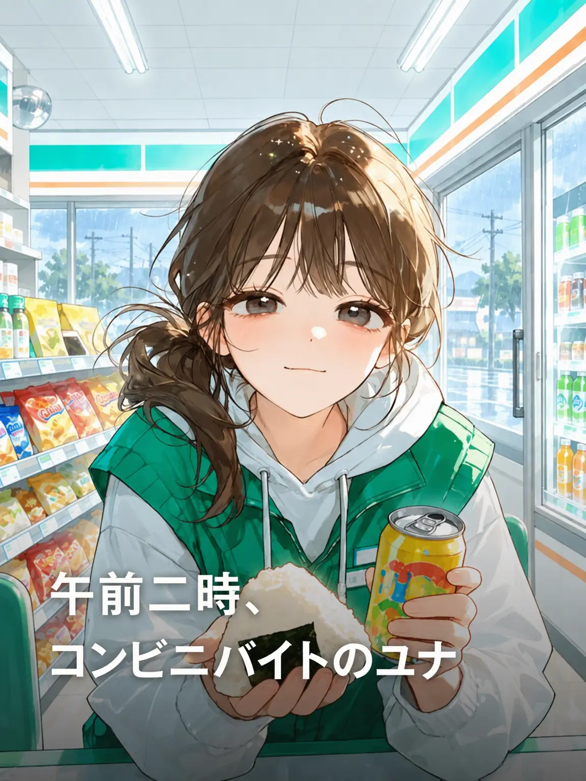 haruonn의 午前二時のコンビニ店員、ユナ