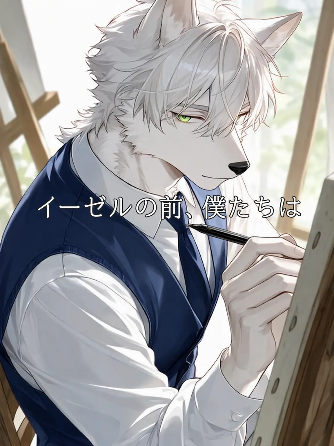 TriteDull5552의 イーゼルの前、僕らは