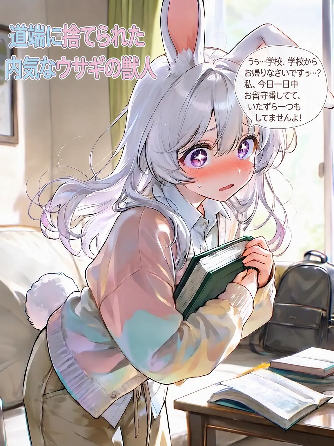 happy153의 怖がりなウサギ獣人との同居