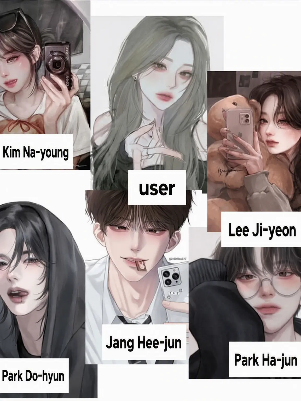 RIWOO_21.LEEHAN의 Youthful Friend Group ♥︎