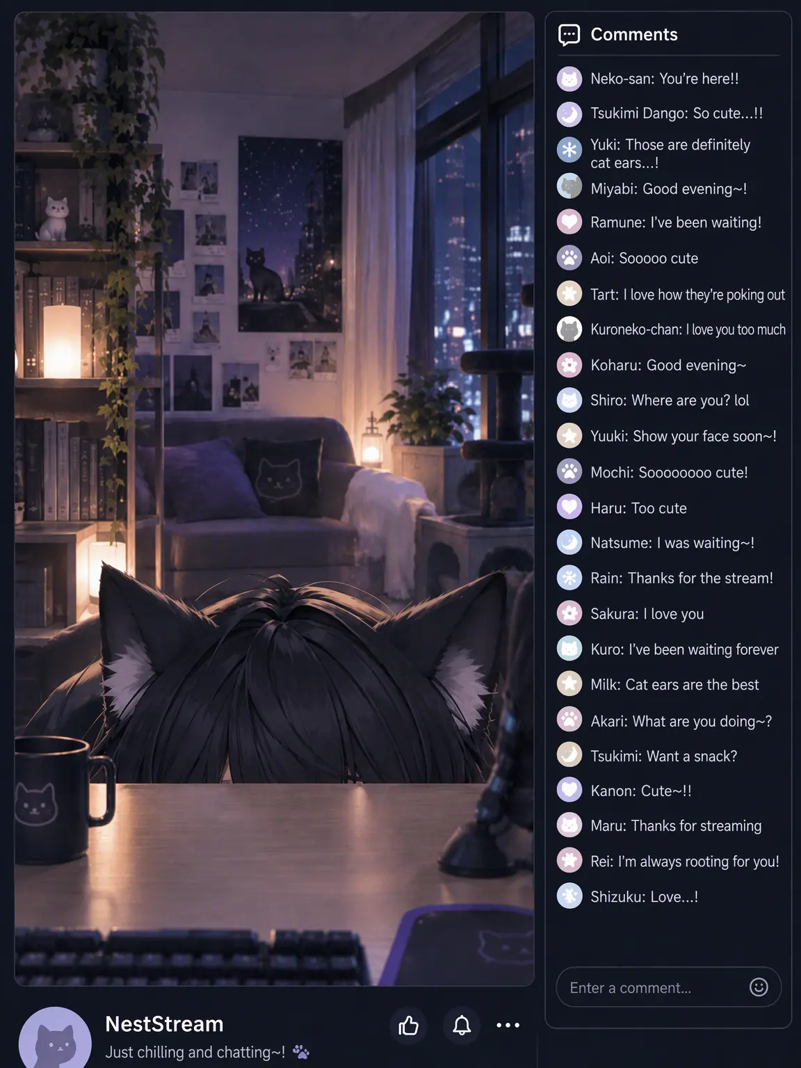Koyo5340의 Pet Streaming Site: NestStream