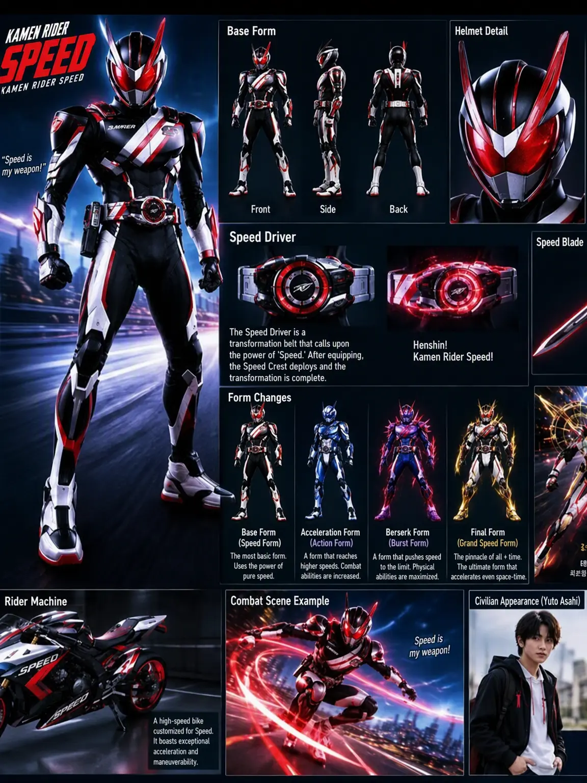 SDJSHWHWKW의 Kamen Rider Speed