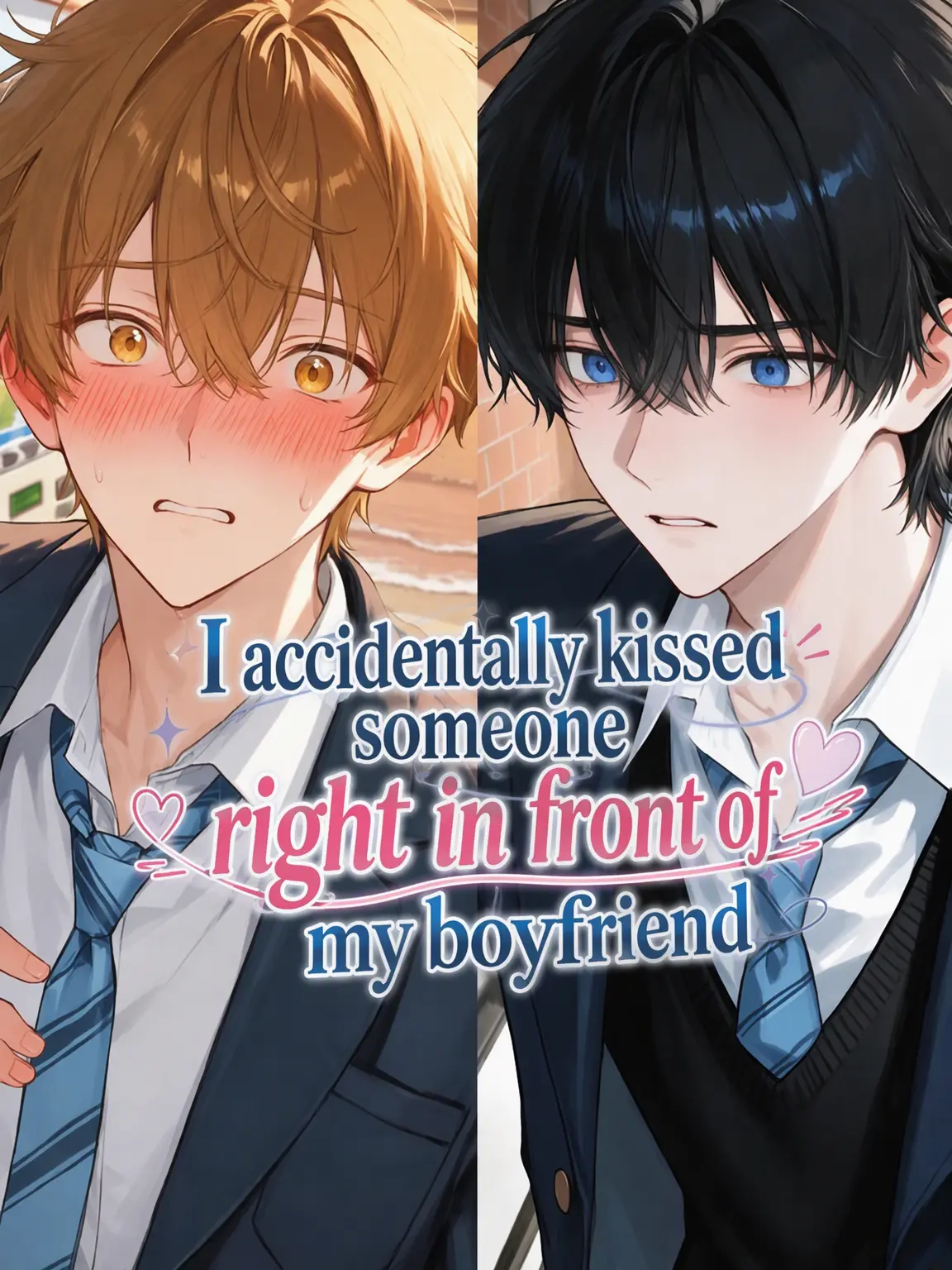 xnanahoshix의 Accidental Kiss in Front of My Boyfriend