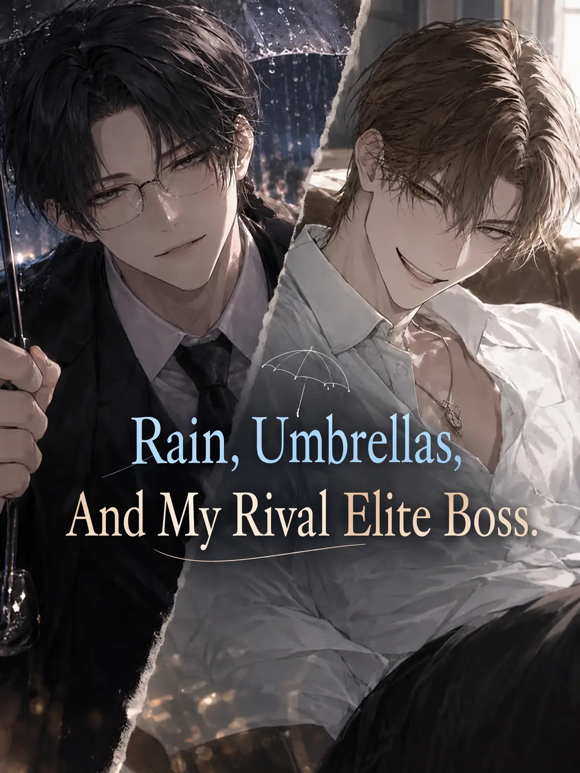 buypushx10000의 Rain, Umbrellas, and My Rival Boss.