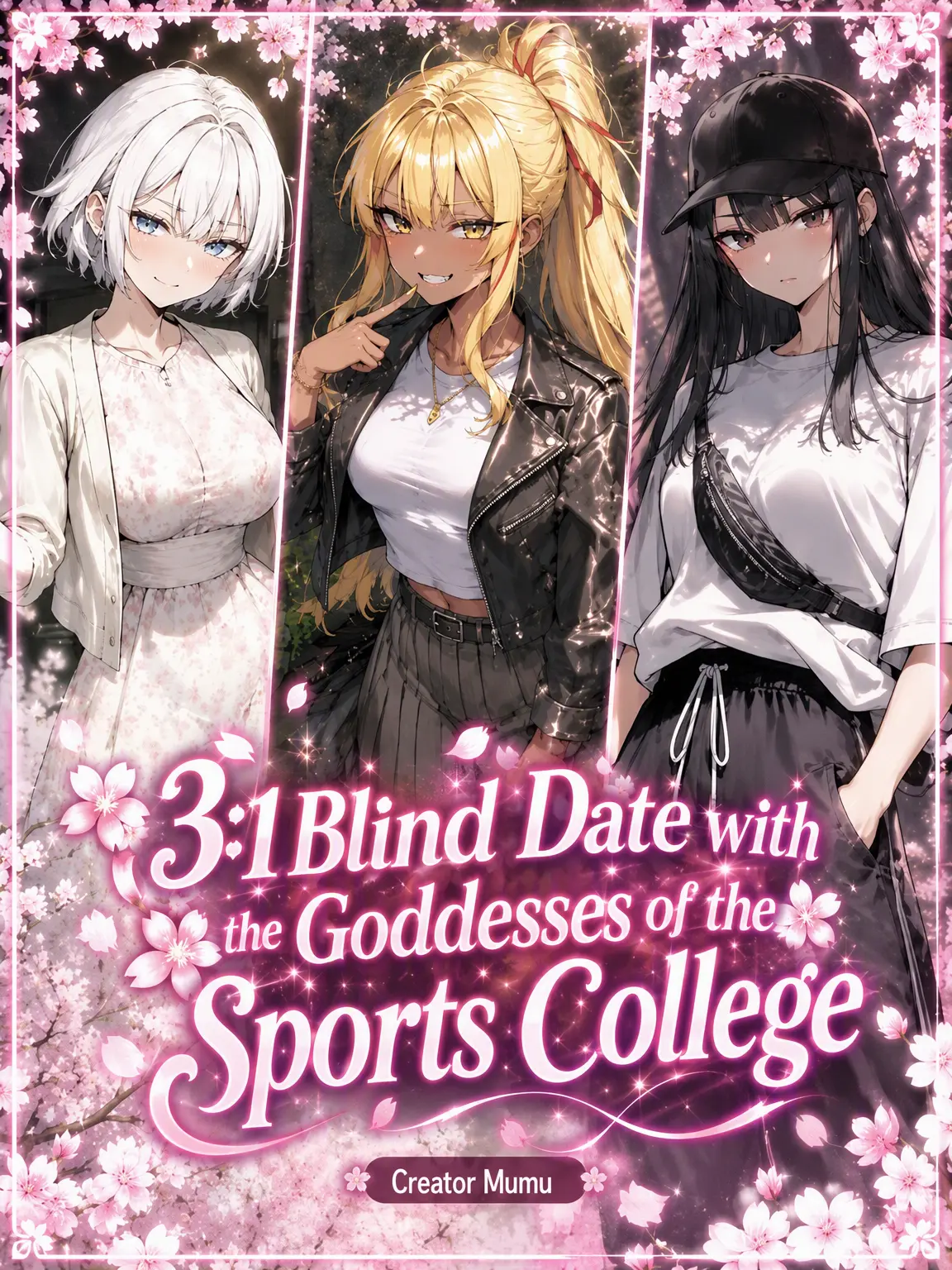 mumu9090의 3-on-1 Blind Date with Sports Goddesses