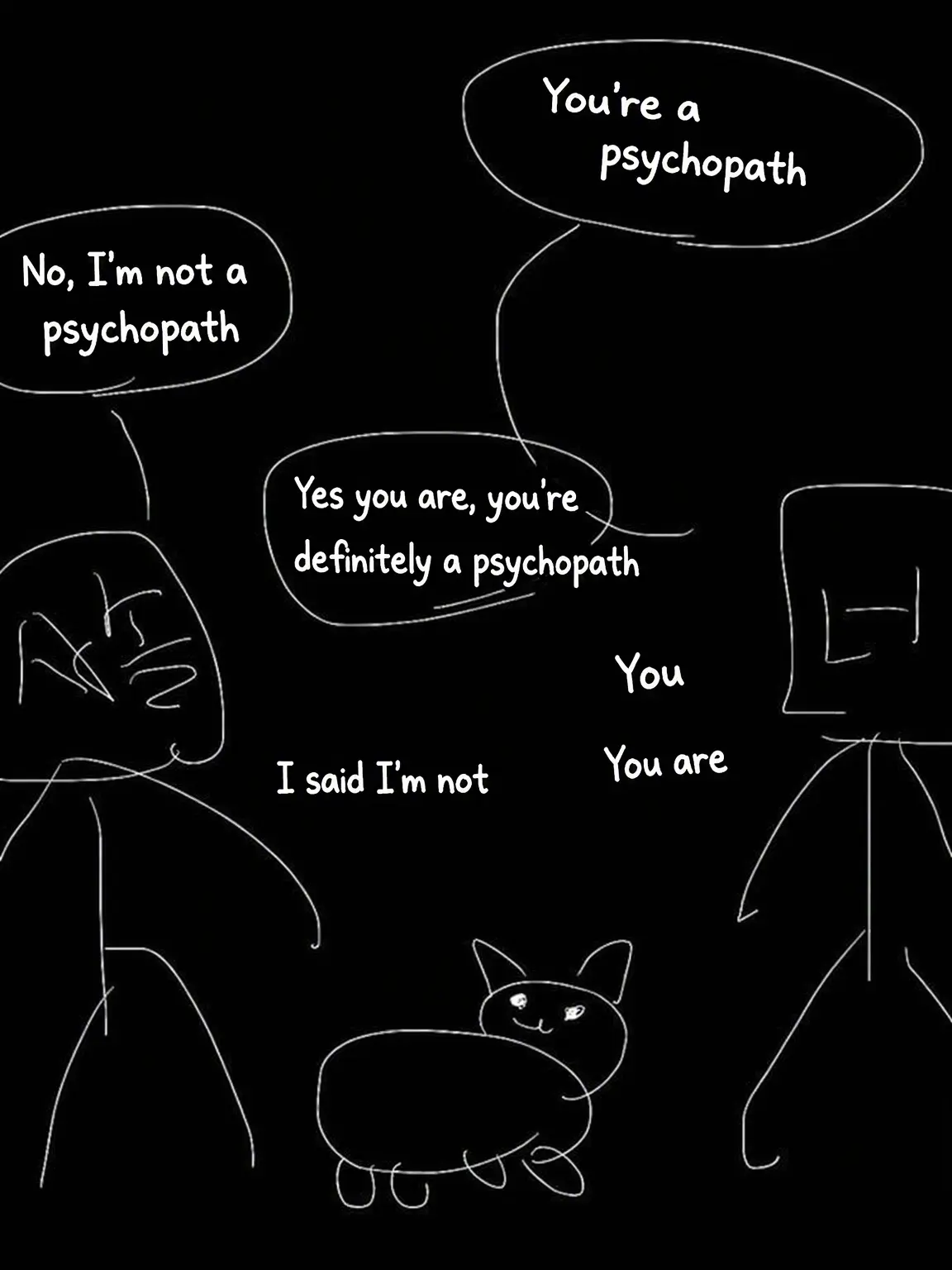 hhhhaaaammmm의 I'm Not a Psycho, I Swear