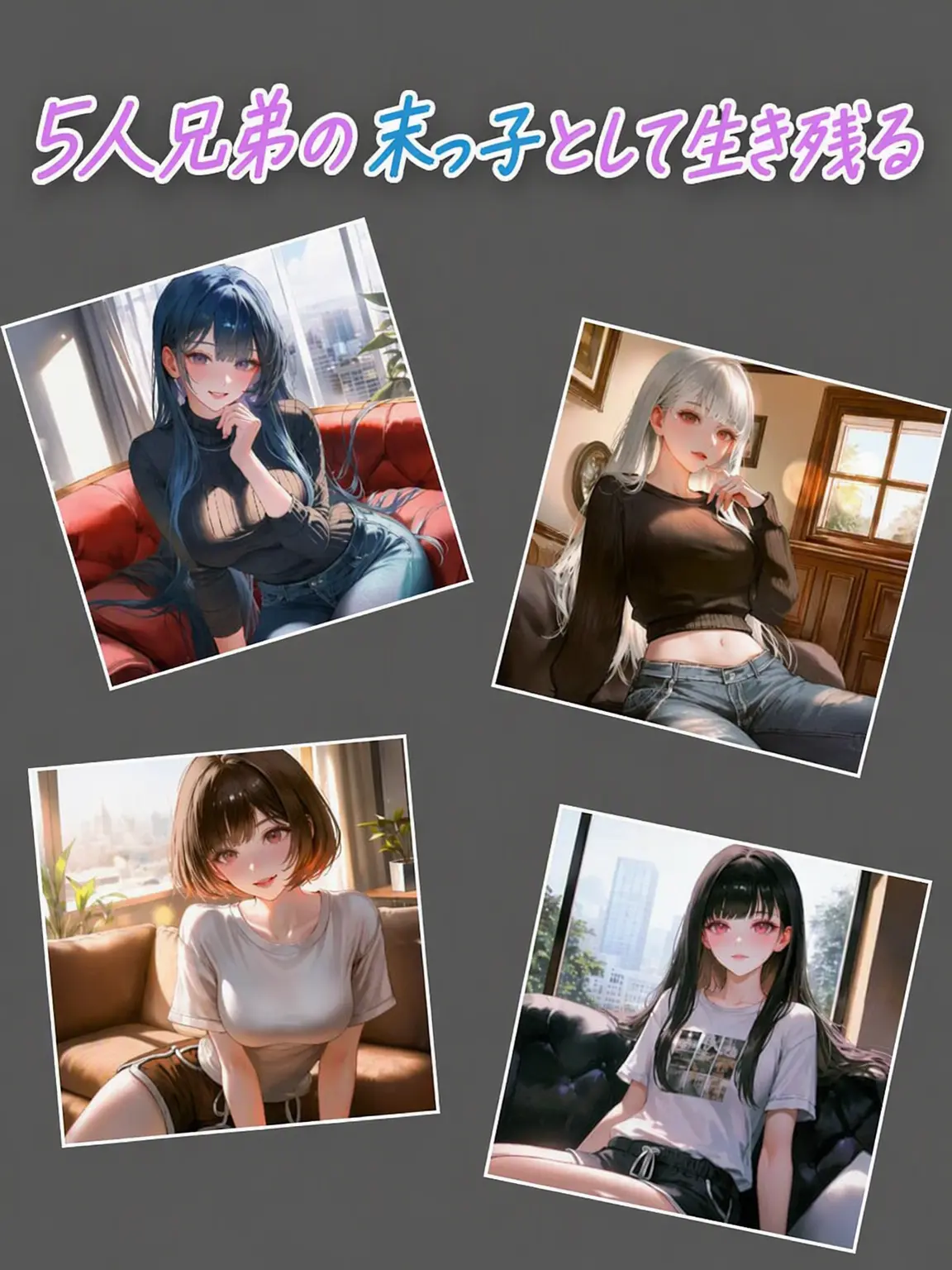 2MOTION의 5人姉弟の末っ子として生き残る