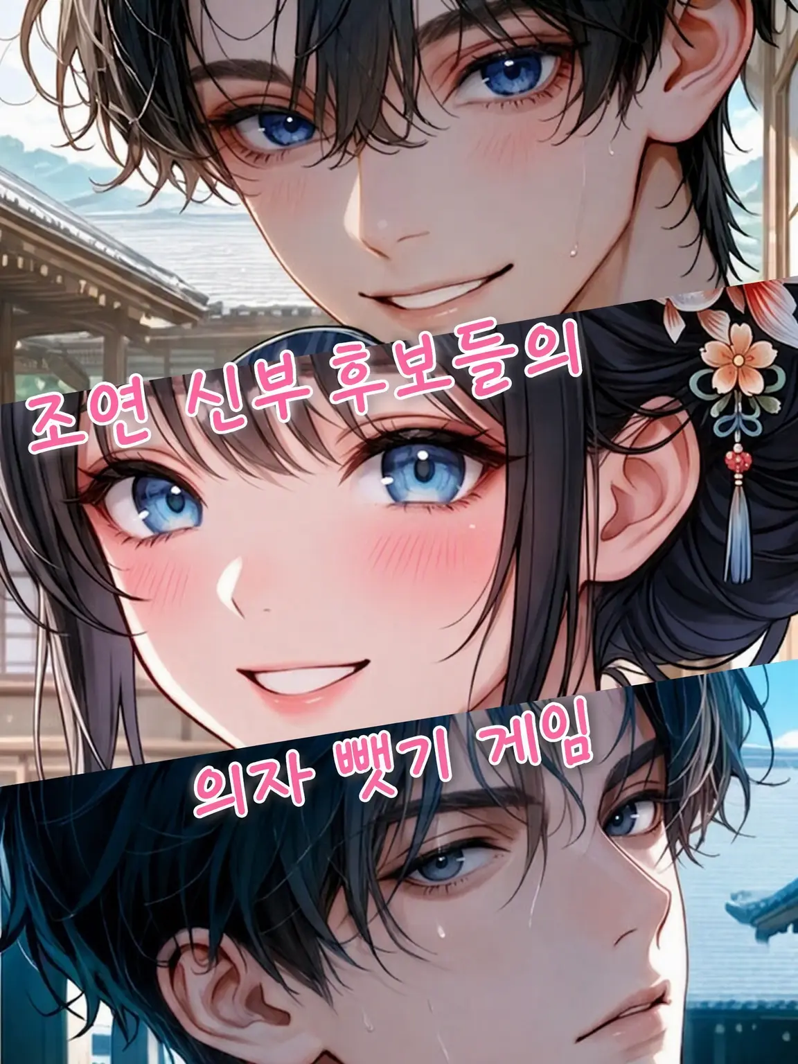 Yumewatari의 들러리 신부 후보들의 의자 뺏기 게임