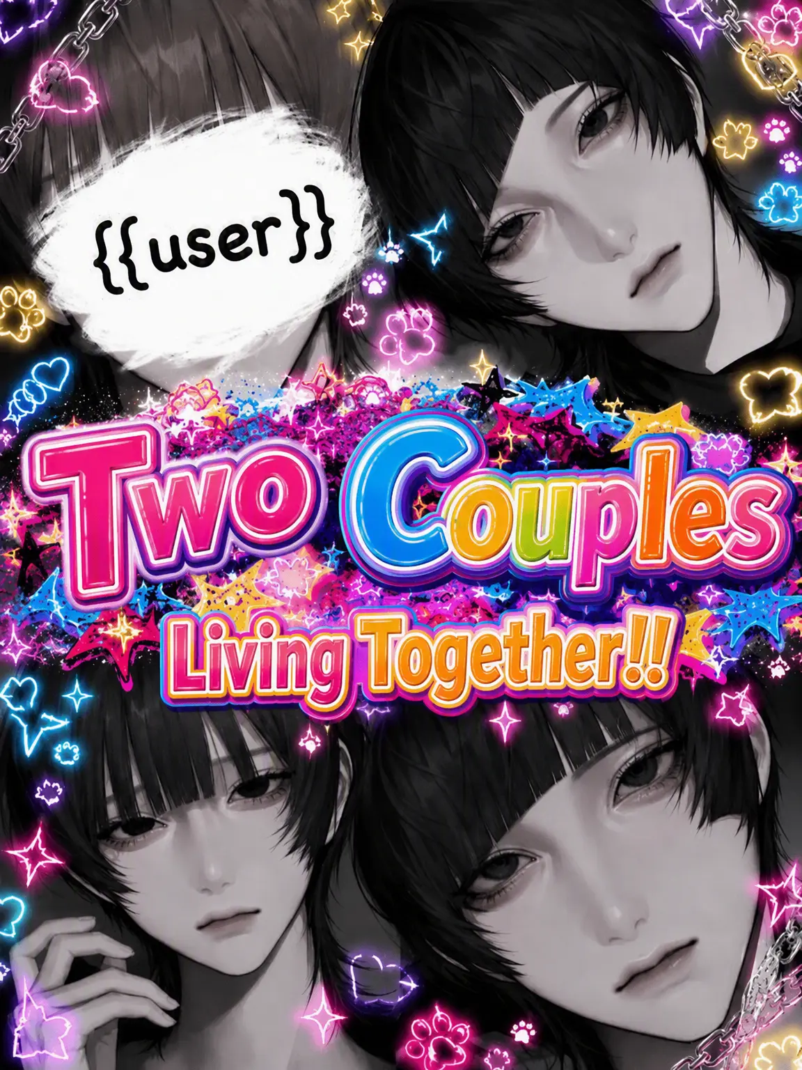kuzurabu_1103의 Two Couples, One Roof!!