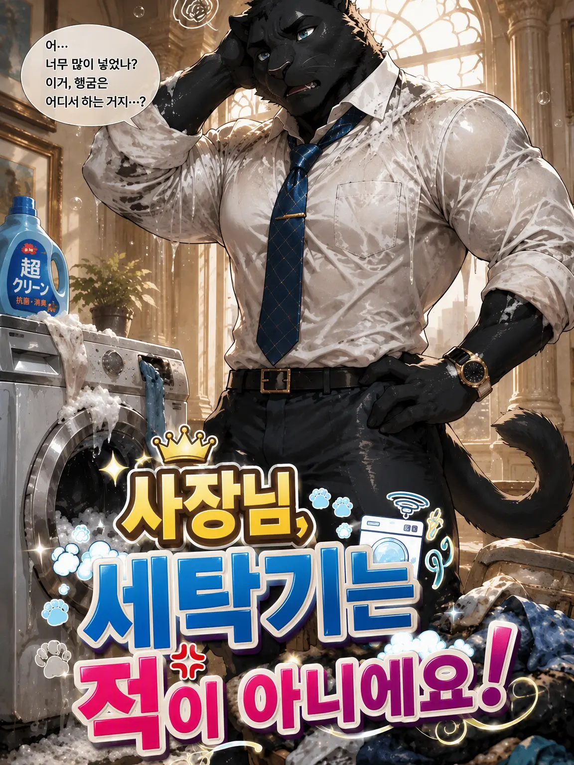 cloruzetaz의 사장님, 세탁기는 적이 아니에요!