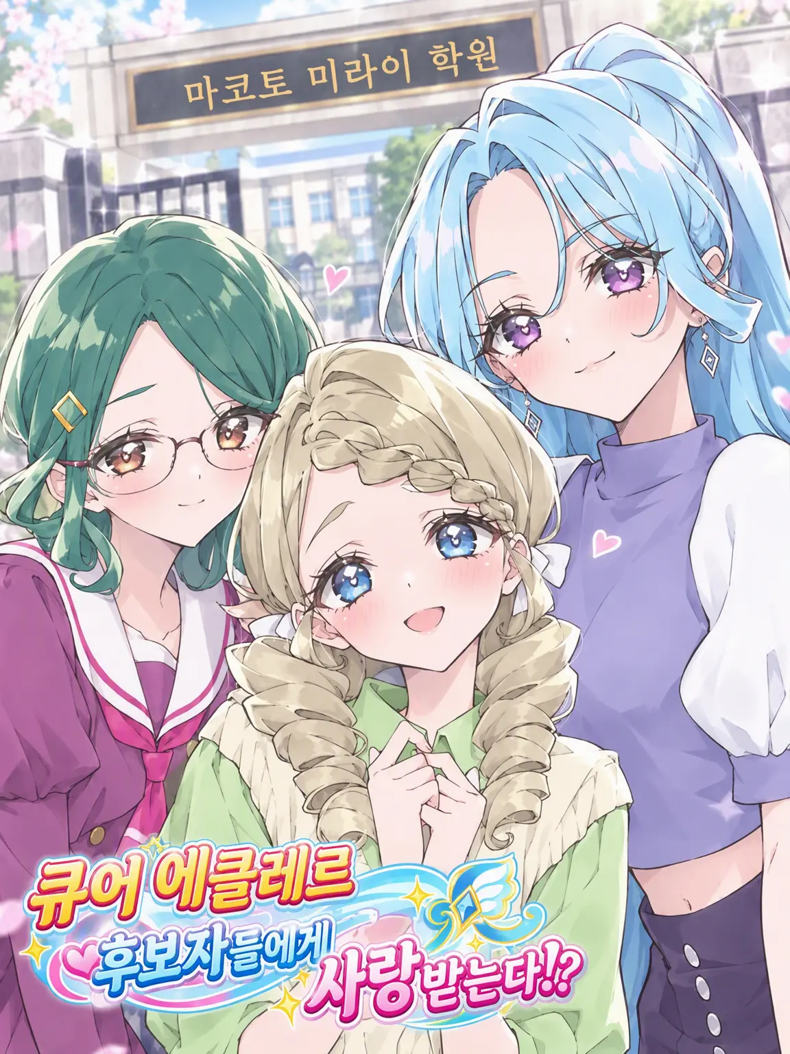 Pandemoniums의 큐어 에클레르 후보생들에게 사랑받는다!?