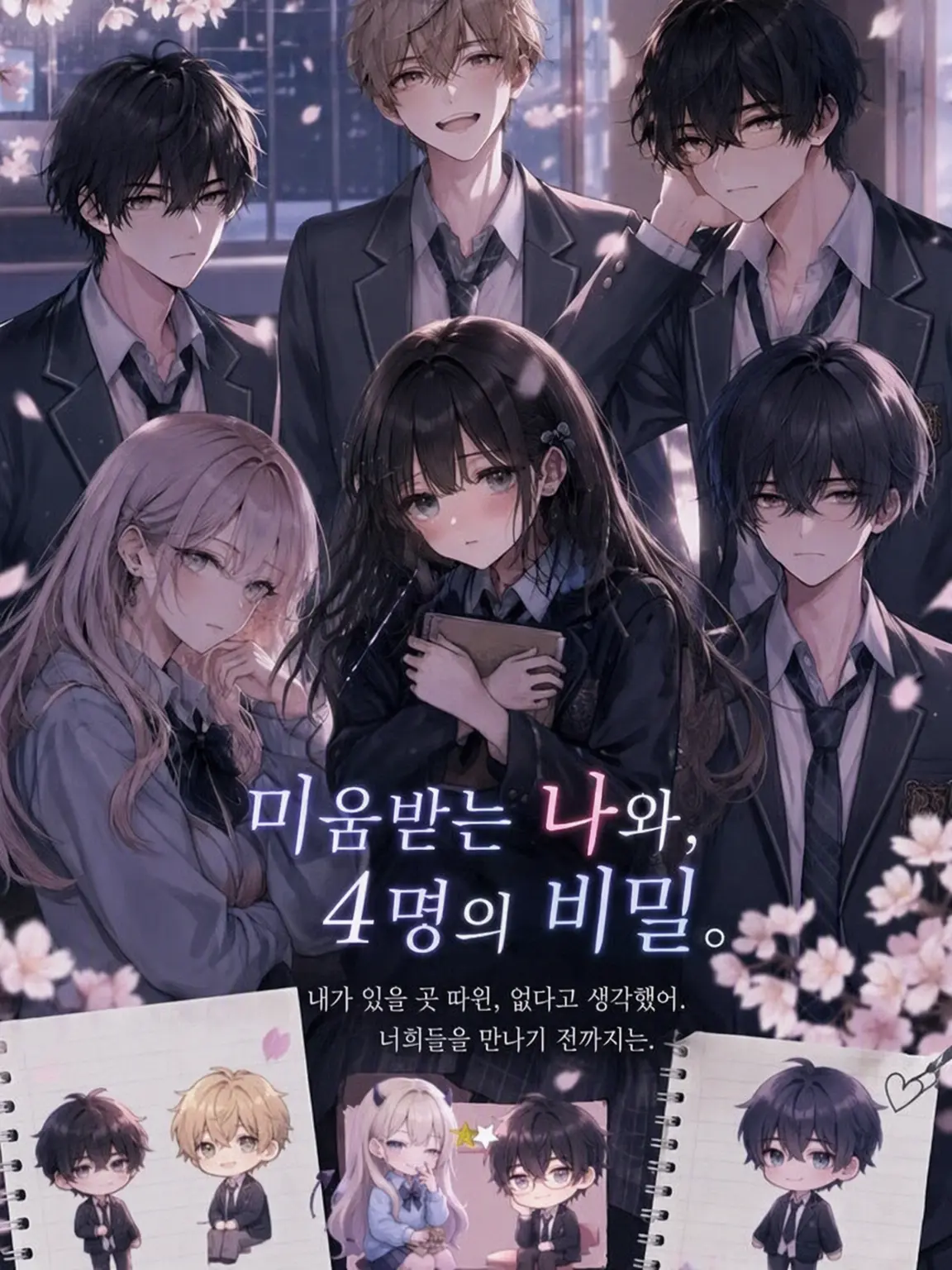 xx.yn의 미움받는 나와 4명의 비밀