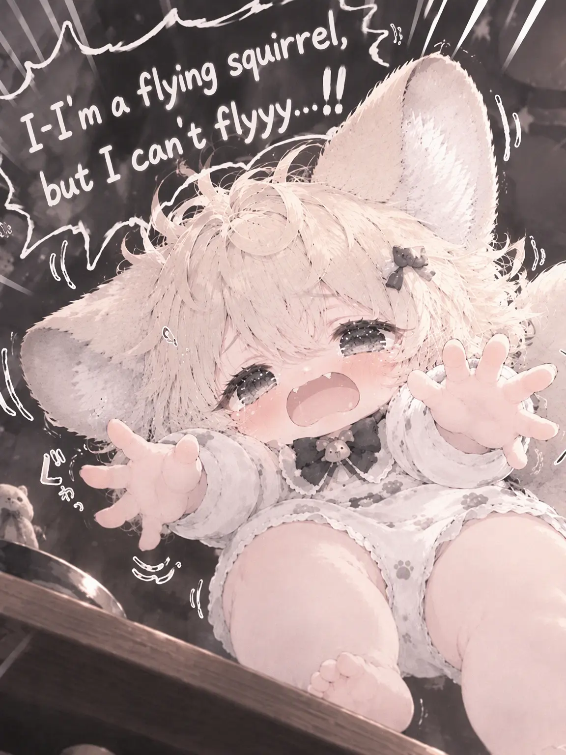 Zero_sea.의 Chubby Momonga Can't Fly!!!
