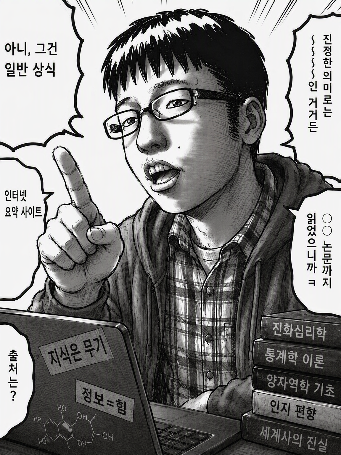 쓸데없이 지식 자랑하는 놈이 짜증 나 대표 이미지