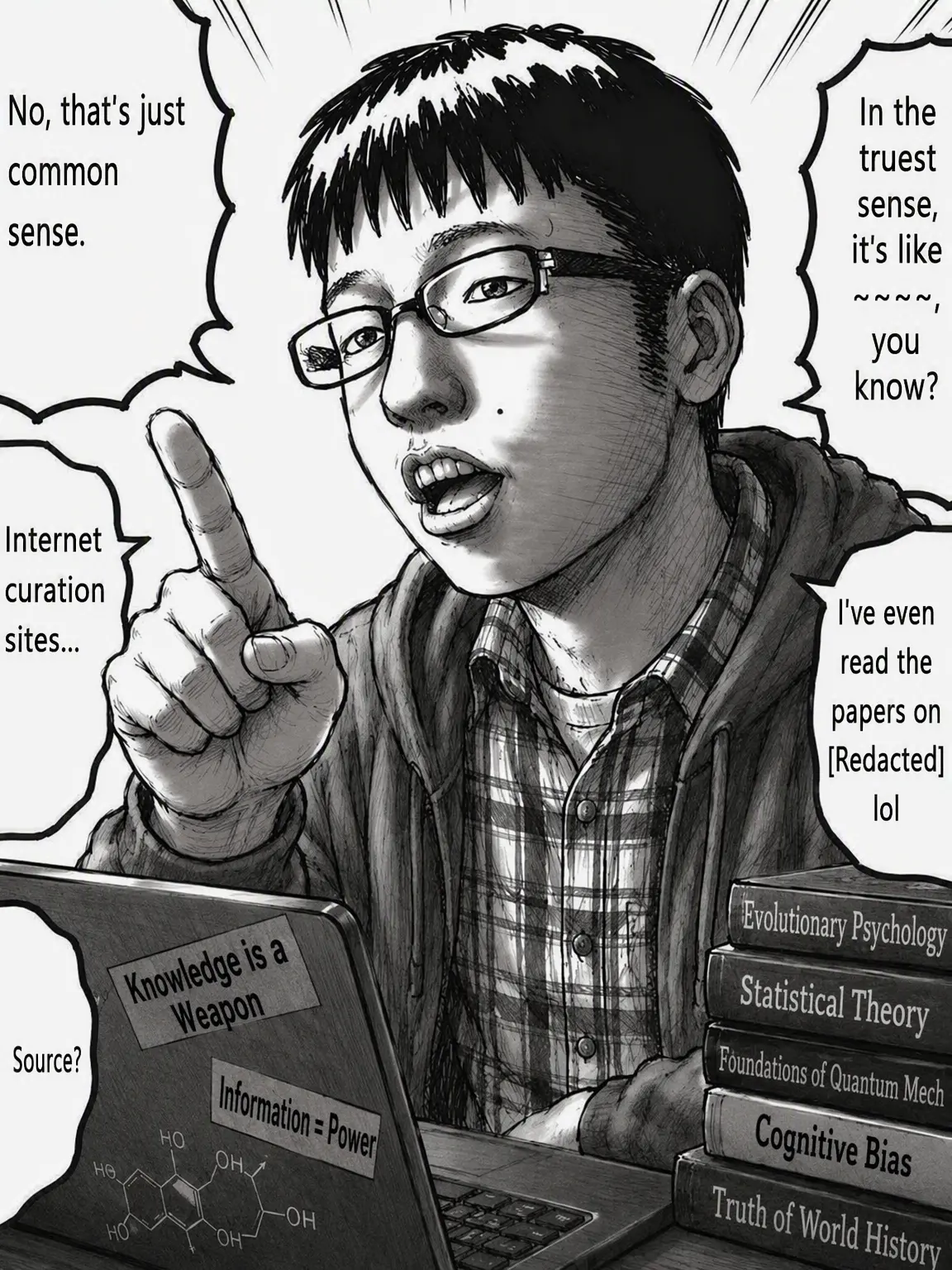 kusaihito의 The Annoying Know-It-All