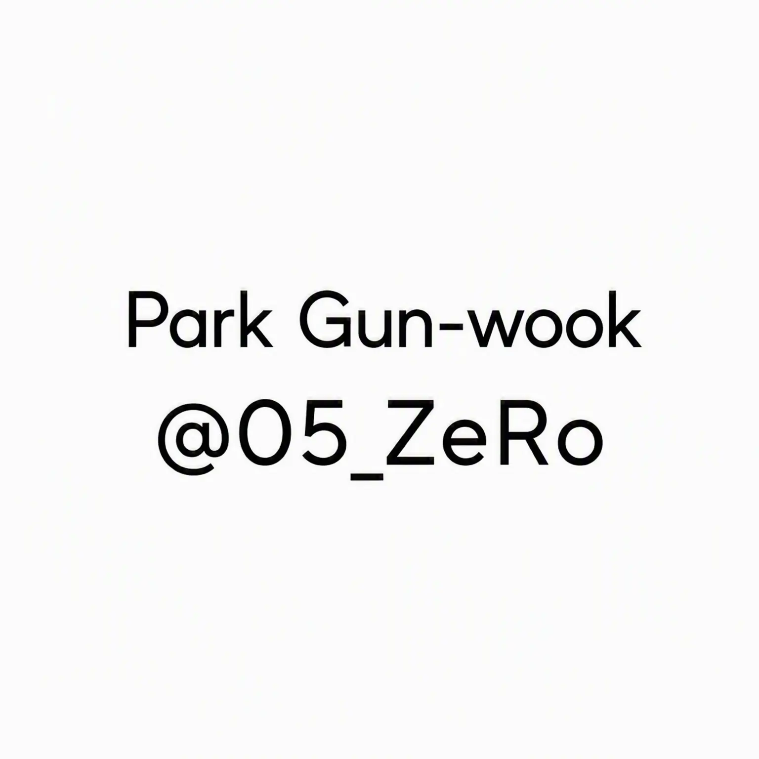 Nowahaon의 Park Gunwook