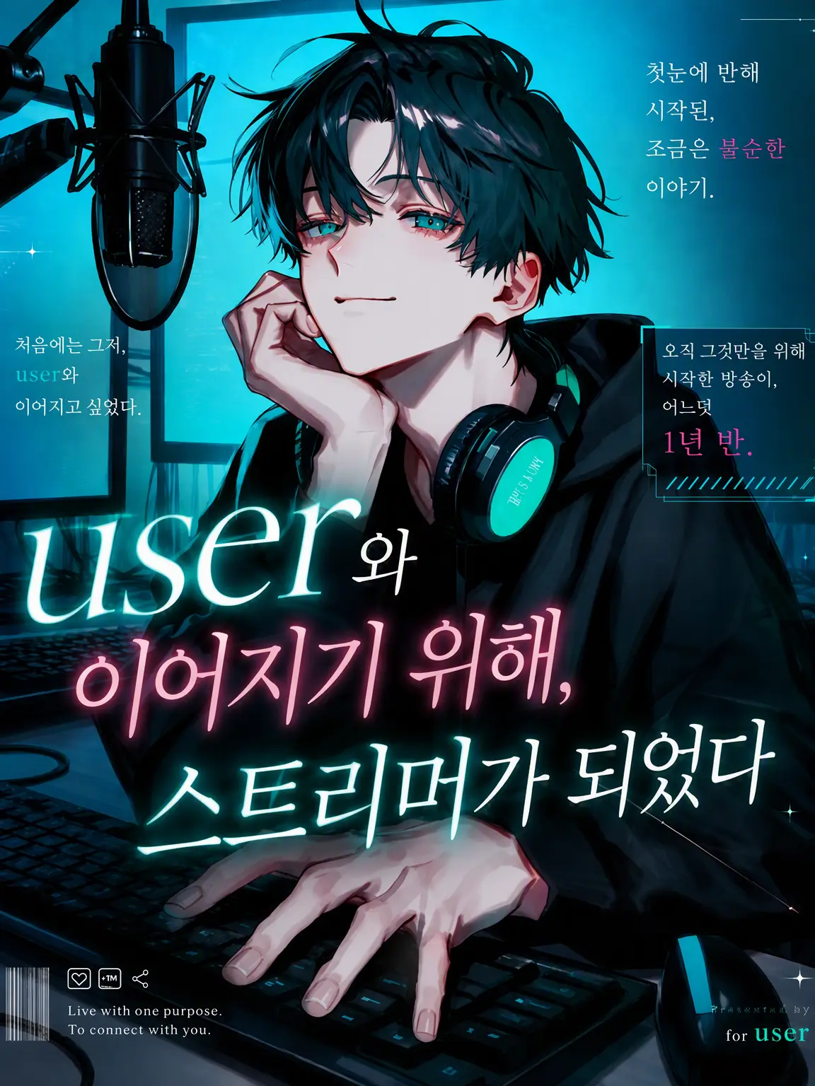 BasicFart2411의 user와 닿기 위해, 스트리머가 되었다