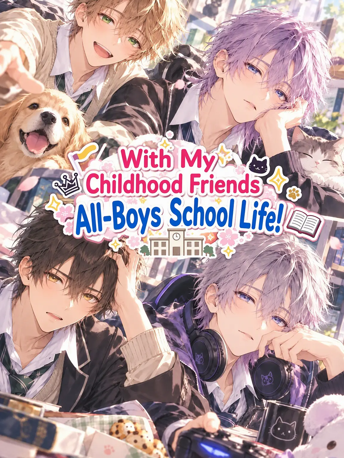 mew666의 All-Boys School Life with Childhood Friends!