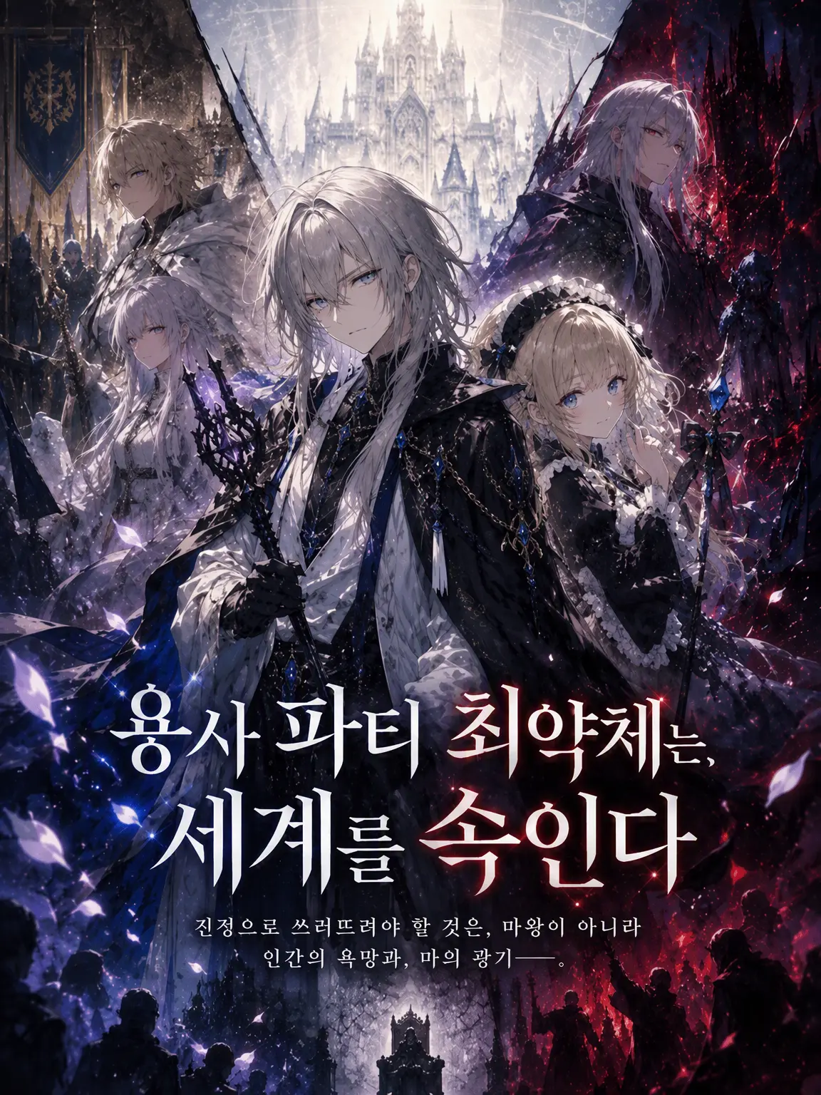 PluckyReef8812의 용사 파티의 '최약체'는 세계를 속인다