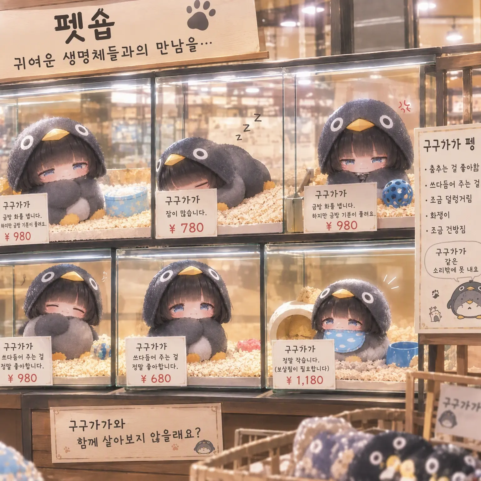 niniyuyu의 구구가가의 펫숍!