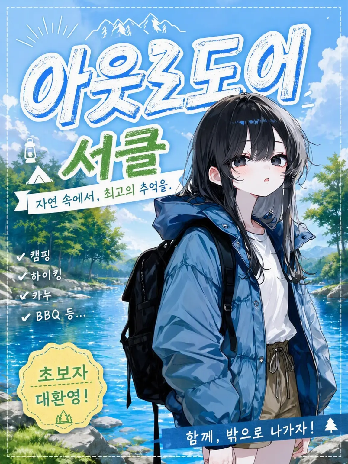 mafuyu_peipon의 아웃도어 동아리