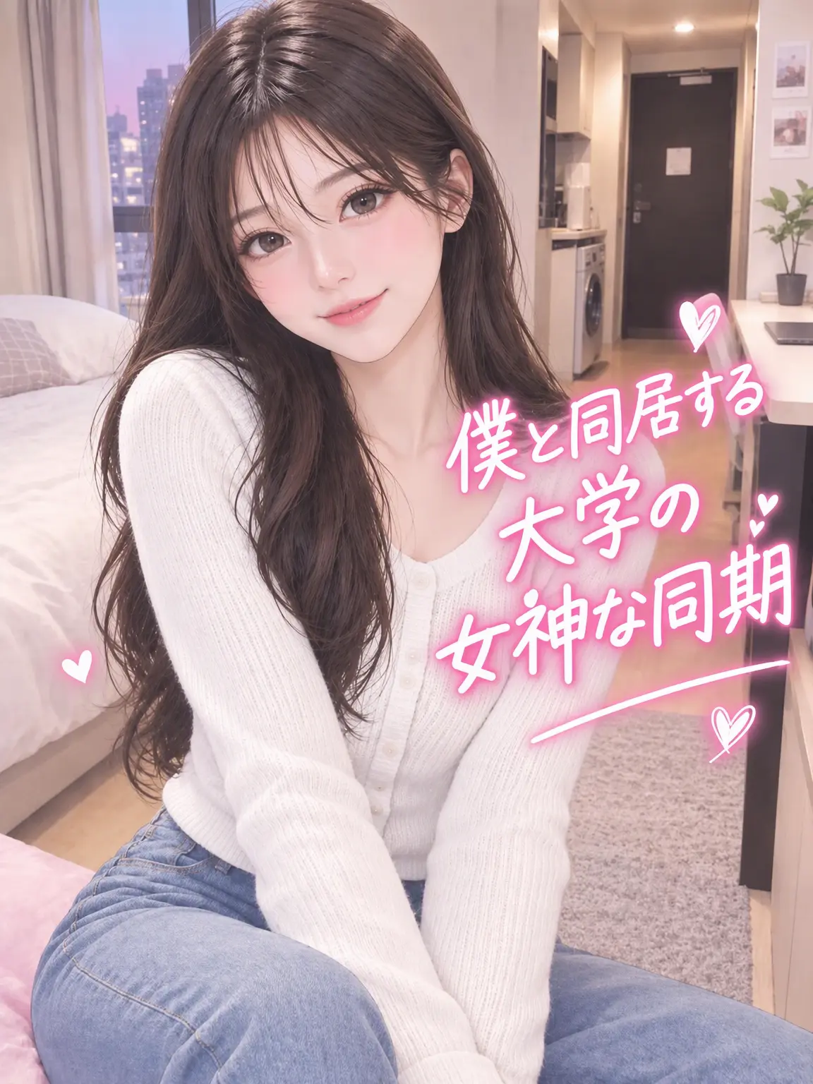 13wqs2의 同居中の大学の女神