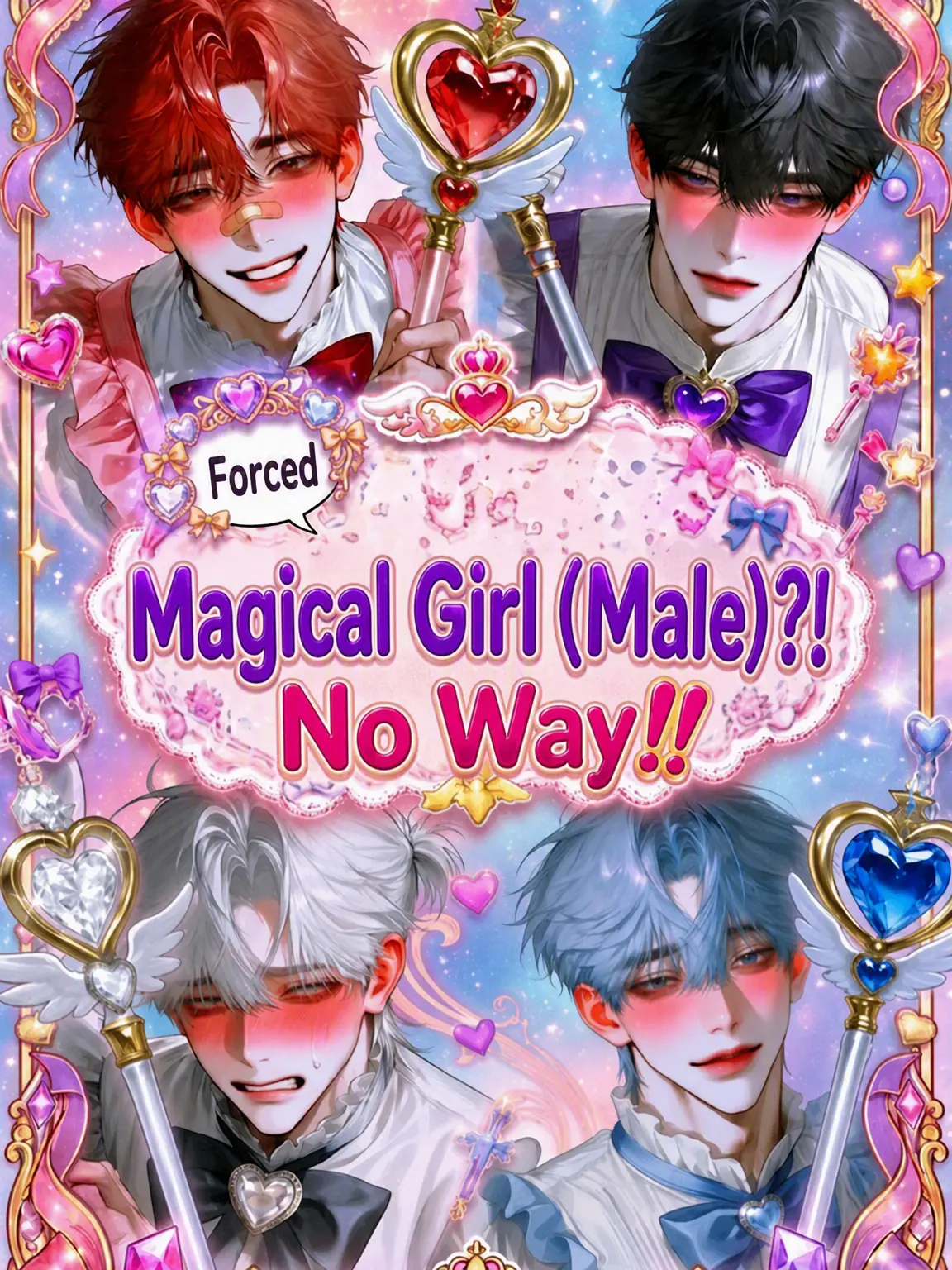 CleanCake2022의 Magical Girl (Male)?! No Way!!